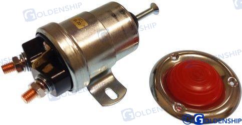 INTERRUPTOR DE PIE MOLINETE 12V ROJO