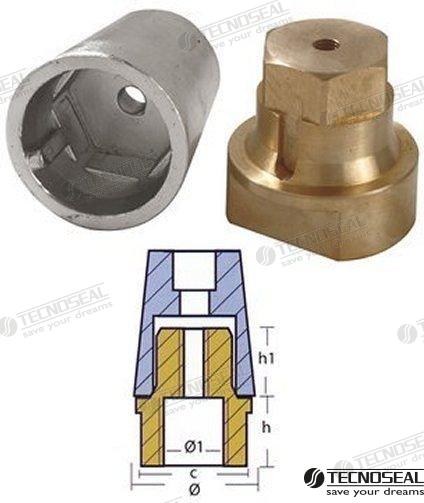 ANODO RADICE COMPLETO ZINC EJE 50